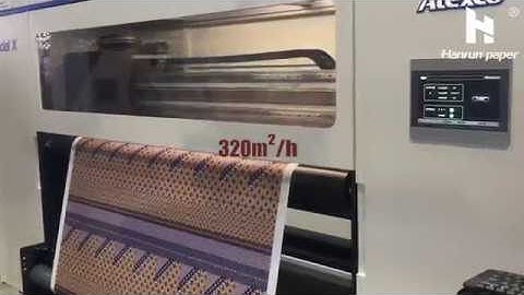 40gsm 50gsm Sublimation Paper jumbo roll form HANRUN PAPER