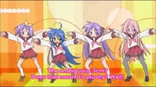 Lucky Star Opening - Motteke! Sailor Fuku  [English Lyrics]