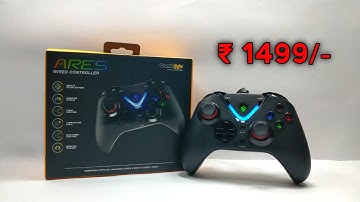 Cosmic Byte ARES Wired Controller Unboxing & First Impressions