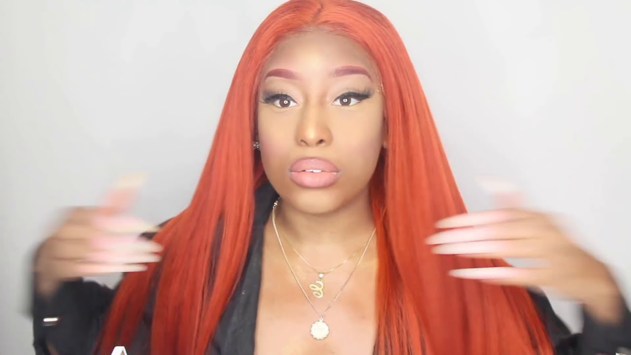 🌈COLORING SERIES: BOILING MY WIG! (GINGER HAIR + BROWS!!) ft. GHAIRS.COM *2018*