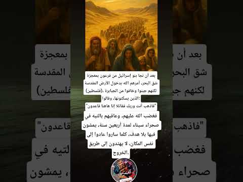 أربعون سنة من التيه حين رفضوا أمر الله فعاقبهم بالضياع حقائق معلومات