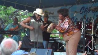 French Quarter Festival 2010. Rockin' Dopsie, Jr. Clip 02