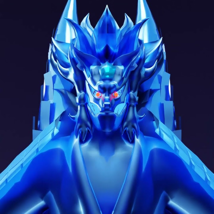 3D Animated Madara Perfect Susanoo.