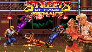 Streets Of Rage Remake V5.2 - Axel & Blaze SOR3 - Route SOR3 - Playthrough (2 Players)
