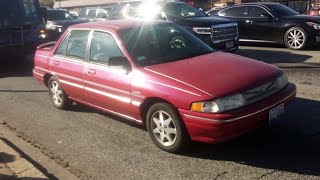 Spotted that 1995 Mercury Tracer Deluxe in Oak Lawn, Illinois again.