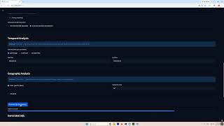 NL2SQL full SQL generation pipeline run
