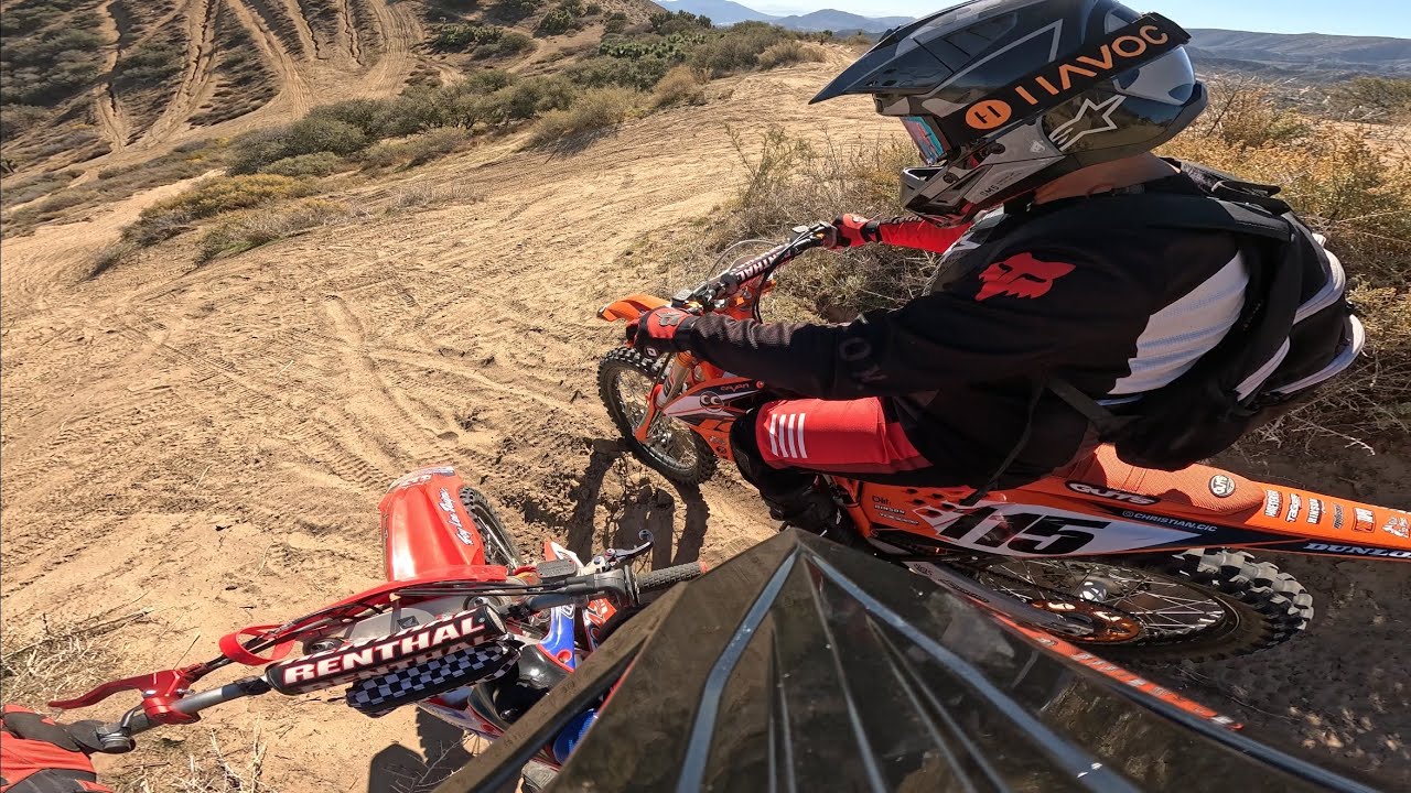 The widow maker Hill climbs and baldy mesa dirtbike trails