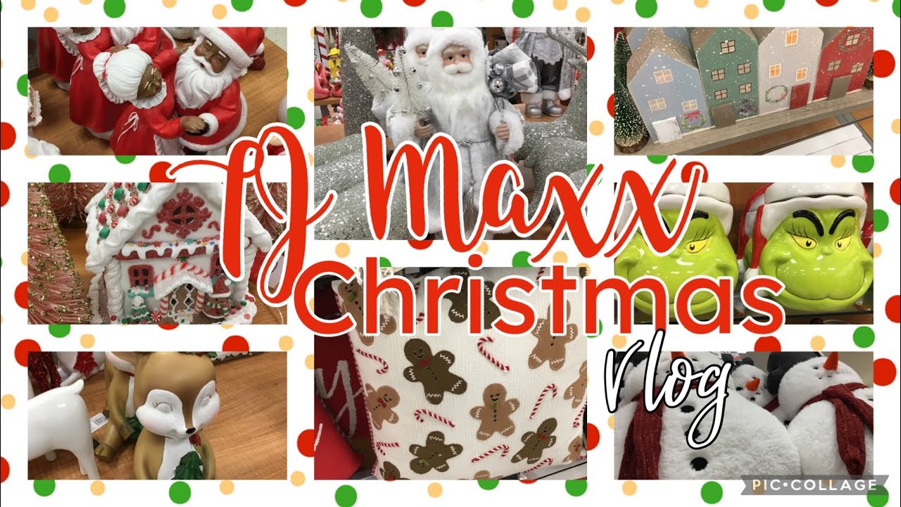 CHRISTMAS TJ MAXX/CHRISTMAS SHOP WITH ME/CHRISTMAS DECOR 2023! YouTube