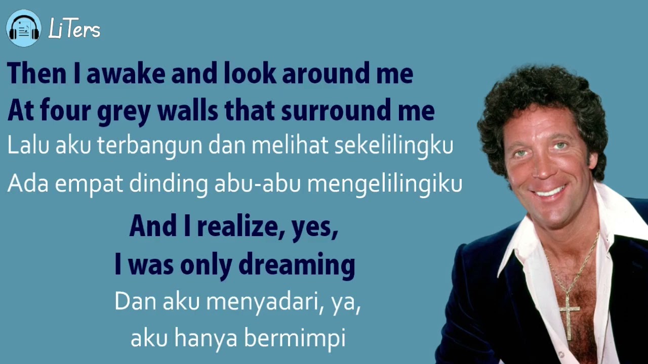 Tom Jones Green Green Grass Of Home  Lirik & Terjemahan @LiTers