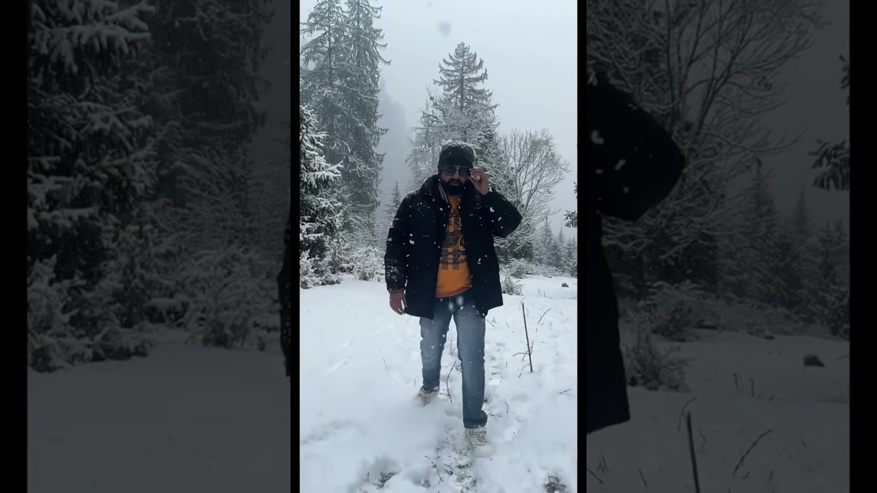 Manali Live Snowfall today 