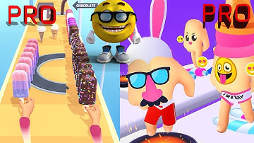 Popsicle Stack - Crushy Fingers - Perfect Cream Levels 36-37-38-39-40 - NEW Android, IOS Game