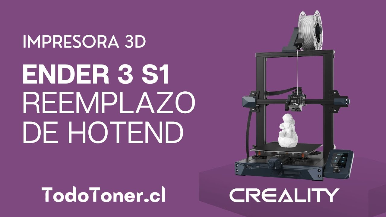 Creality Ender 3 S1 | Tutorial Reemplazo de HOTEND KIT (en Español) 🛠 ...