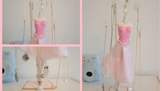Hi everyone welcome back to my channel pastella 28 today i am showing
you how can recycle your old barbie and turn it into own mannequin
jewelry sta...