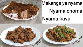 mapishi ya nyama Aina 3 /3 types of meat @mapishiyazanzibar