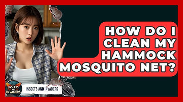 How Do I Clean My Hammock Mosquito Net? - Insects and Invaders