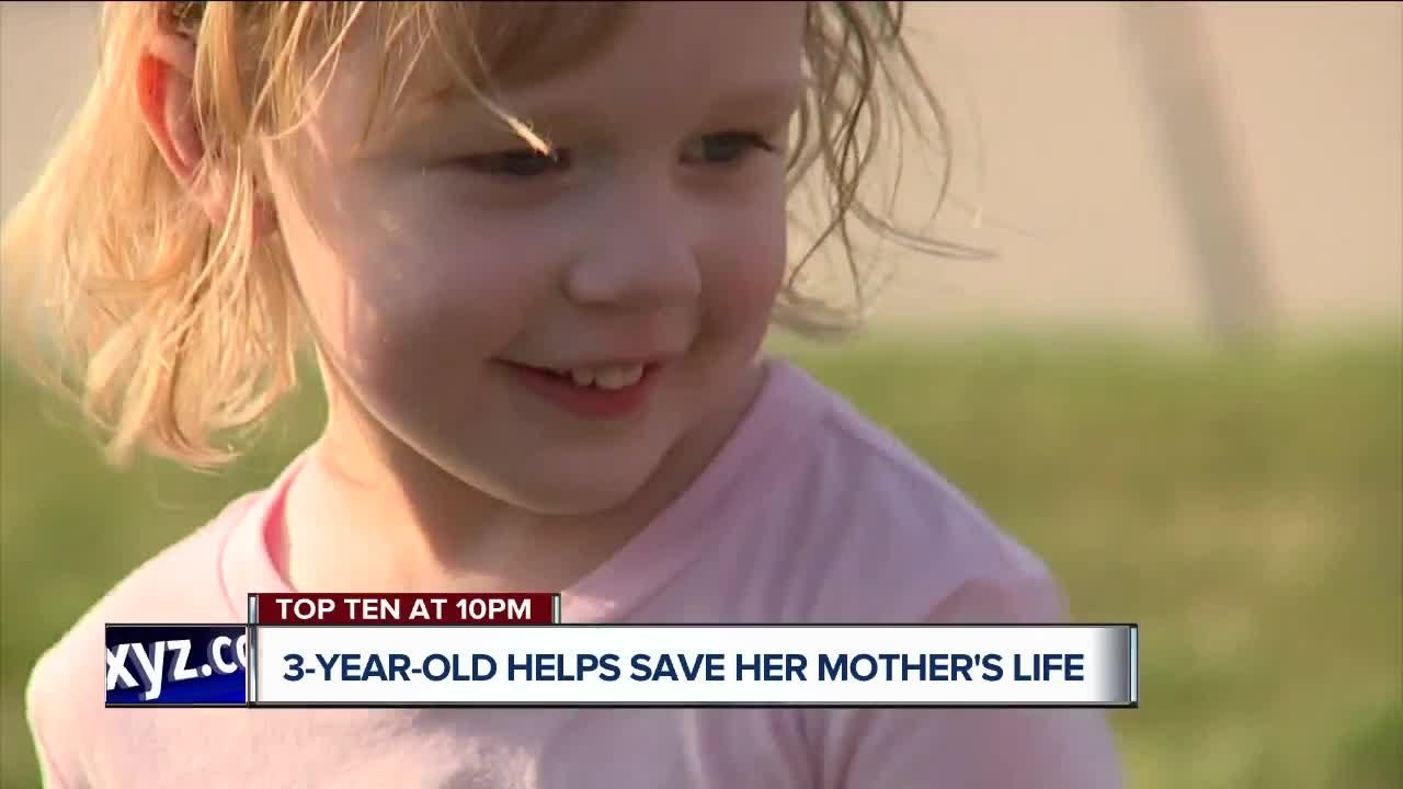 Heroic 3yearold saves mother's life YouTube