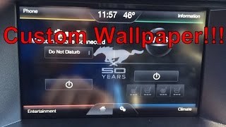 2015 Mustang - Custom Wallpaper MyFord Touch System screenshot 2