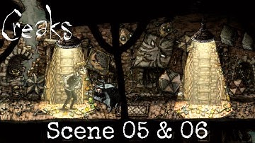 Creaks - Scene 5 & 6 - Gameplay Walkthrough (Apple Arcade)