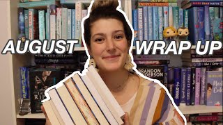 august wrap up/ feat. favourites and worse reads of 2020