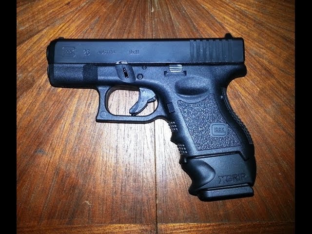 G26 Xgrip Mag Spacer For The G19 Mag Youtube