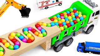 HABA Marble Run: Mesmerizing Wooden Marbles Racing Through Air ASMR