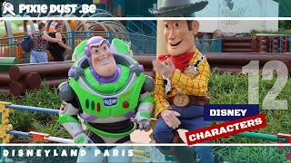 Montage of disney characters in disneyland paris episode 12