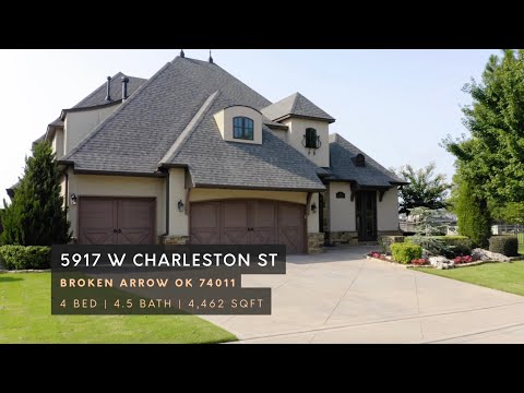 5917 W Charleston St, Broken Arrow, OK home video tour