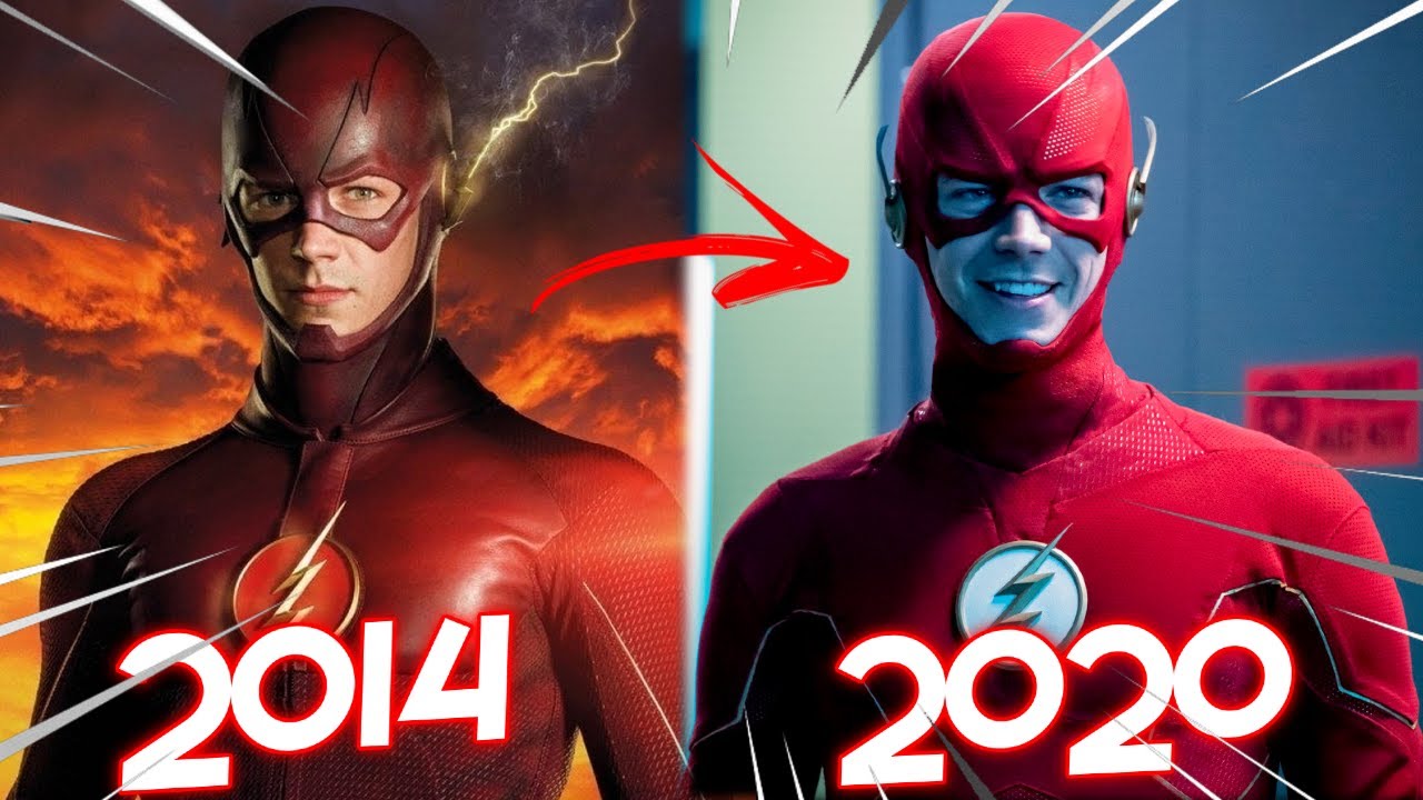 A EVOLUÇÃO DOS TRAJES DO FLASH - YouTube