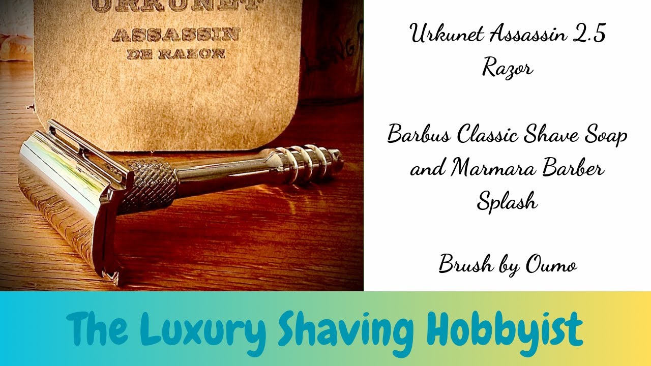 Urkunet Assassin 2.5 Razor - Barbus Classic - Marmara Barber Splash - Oumo Meri Brush