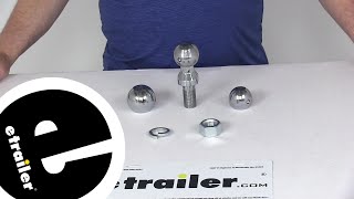 etrailer | TowSmart Hitch Ball Set: The Breakdown