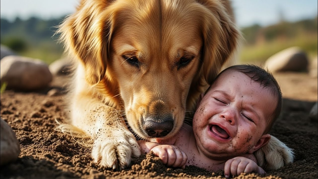 Бродячая собака спасает брошенного младенца в лесу | Трогательный финал