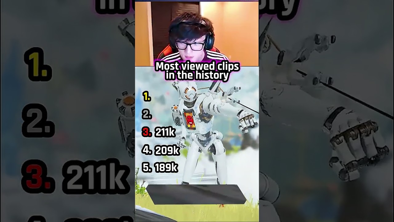 Самые просматриваемые клипы в истории Apex!