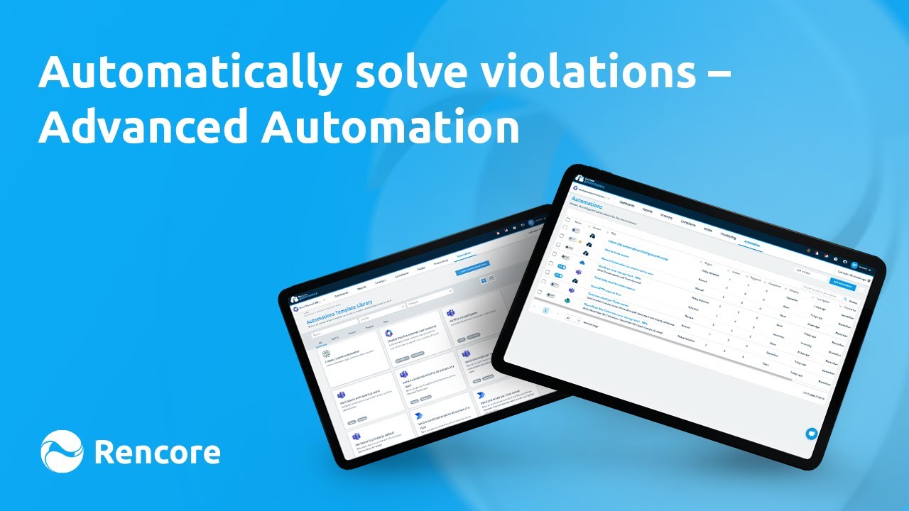 Automations Walkthrough - Rencore Governance - YouTube