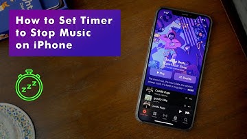 How to Set Timer to Stop Music on iPhone