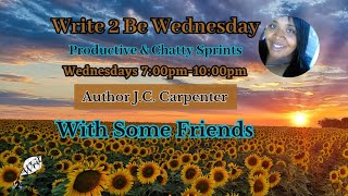 Write 2 Be Wednesday Productive & Chatty Sprints