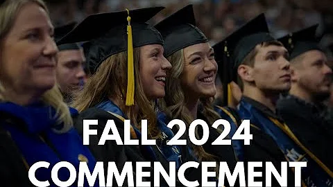 Montana State University 2024 Fall Commencement