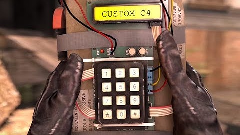 Ninja planting c4: I made a bomb, but it didn