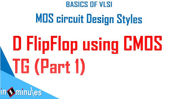 Module3_Vid68_D FlipFlop implementation using CMOS Transmission gates (part 1)