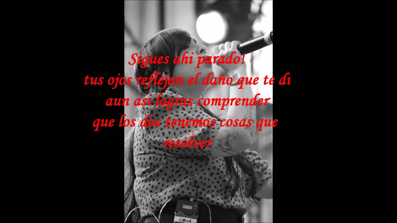 Carla Morrison Me Puede Letra Lyrics YouTube