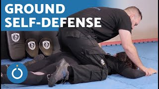 DEFENSE Against Being PINNED Face Down on THE GROUND  KRAV MAGA