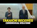 Japan PM Sanae Takaichi welcomed at Parliament House Canberra during official Australia visit