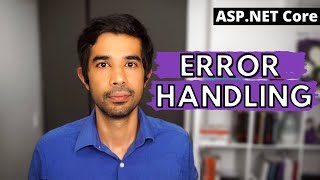 ERROR HANDLING In ASP NET Core | Getting Started With  Core Series