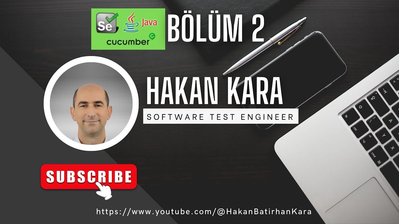 Java Selenium Cucumber 2 Bölüm Search Parameterizing - YouTube
