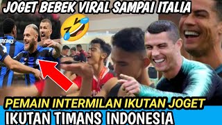 VIRAL SAMPAI ITALIA JOGET MARSELINO DAN ARHAN PRATAMA DITIRU PEMAIN INTERMILAN 🤣