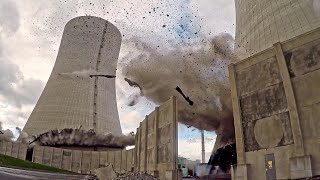 Cooling Tower Demolition Compilation