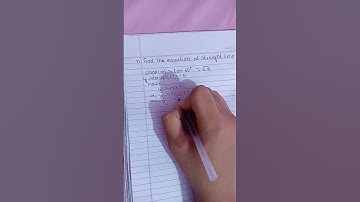 how to find equation of straight line when slope and y-intercept is given