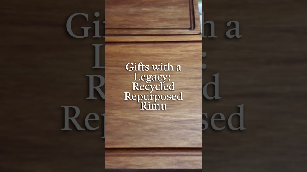 🌿 Green Christmas in New Zealand: Celebrating with Recycled Rimu Gifts 🎁