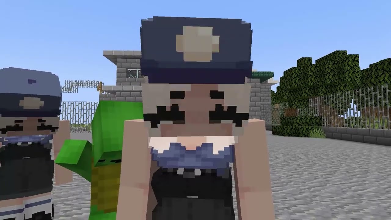 Джей Джей встретился с полицией Руми и сбежал в тюрьме?! Mikey Save JJ - Майзен Майнкрафт