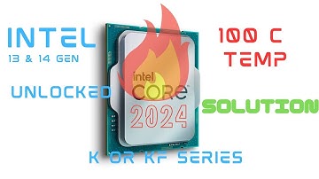 new pc builder attention !!!!!! INTEL NEW GEN CPU OVERHEATING PROBLEM SOLVED ! 90 C - 100C#bluechip