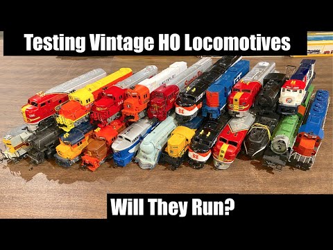 Will These Vintage Locomotives from the Mail Run? Testing Locomotives Will These Vintage Locomotives from the Mail Run? Testing Locomotives